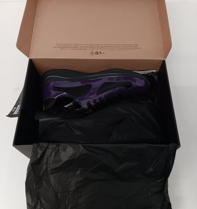 Prada Americas Cup Low-top Patent Leather Sneakers - 10