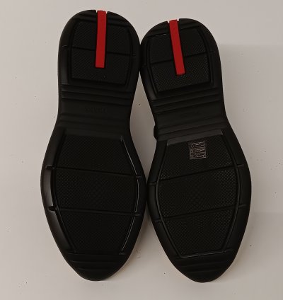 Prada Americas Cup Low-top Patent Leather Sneakers - 11 5