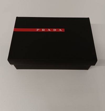 Prada Americas Cup Low-top Patent Leather Sneakers - 11 5