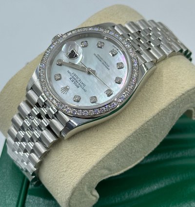 Rolex Datejust 36 Ng White Jub