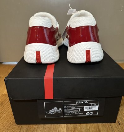 Prada Americas Cup Patent Sneaker