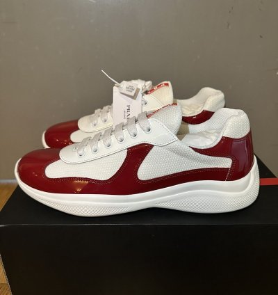 Prada Americas Cup Patent Sneaker