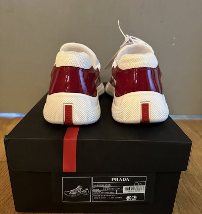 Prada Americas Cup Patent Sneaker