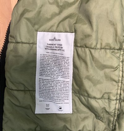 Stone Island Hooded Bomber Jacket