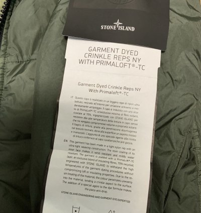 Stone Island Hooded Bomber Jacket