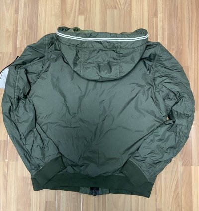 Stone Island Hooded Bomber Jacket