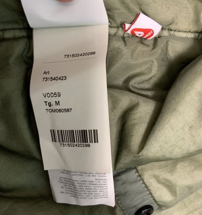 Stone Island Hooded Bomber Jacket