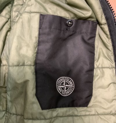 Stone Island Hooded Bomber Jacket