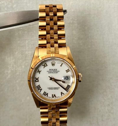 Rolex Datejust 36 Owned Since New 1999 Never Worn Original Box Paperwork