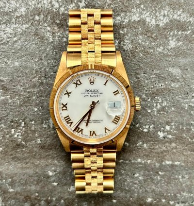 Rolex Datejust 36 Owned Since New 1999 Never Worn Original Box Paperwork