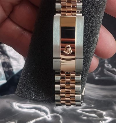 Rolex Datejust 36 Oyster 36mm Oystersteel Everose Gold And Diamonds 2024 Warranty 126281rbr