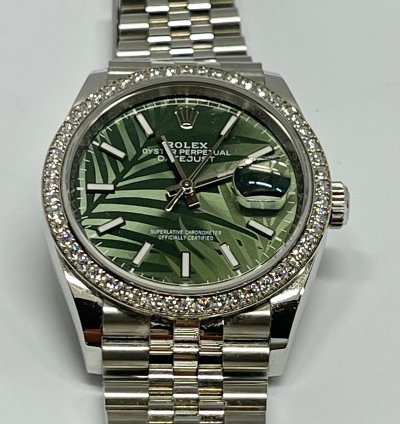 Rolex Datejust 36 Palma New Full Set