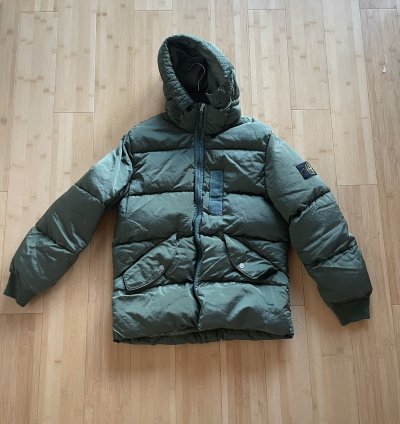 Stone Island Hooded Reflective Bomber