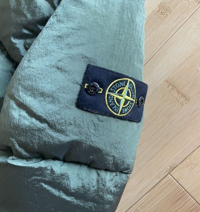 Stone Island Hooded Reflective Bomber