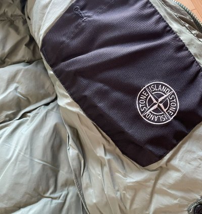 Stone Island Hooded Reflective Bomber