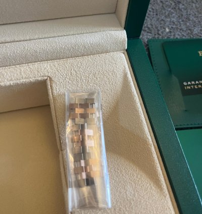 Rolex Datejust 36 Rolesor Everose Boitier 126231 Bracelet Jubile 62801 Unworn