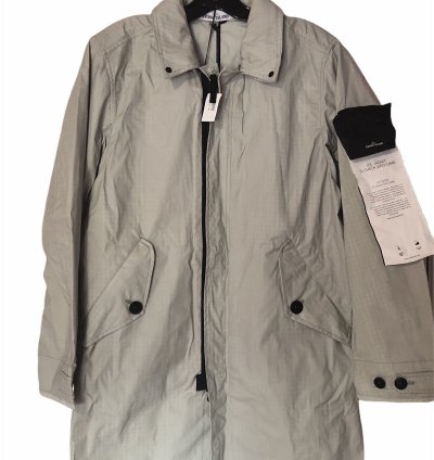 Stone Island Ice Jacket Si Check Grid Camo