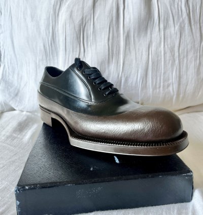 Prada Aw12 Runway Thick Soles Rubber Brogues