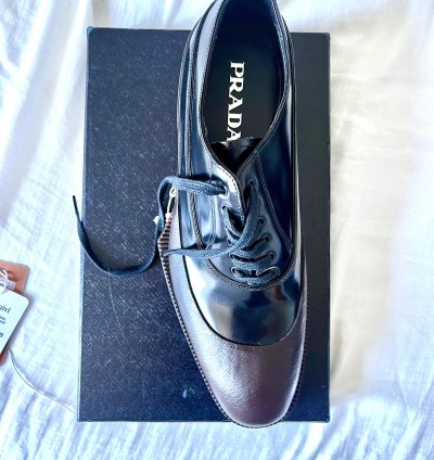 Prada Aw12 Runway Thick Soles Rubber Brogues