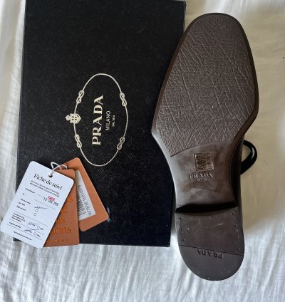 Prada Aw12 Runway Thick Soles Rubber Brogues