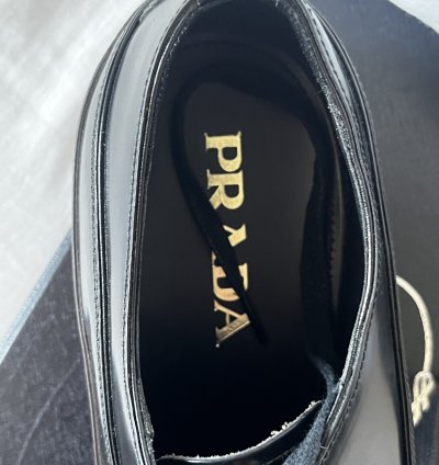 Prada Aw12 Runway Thick Soles Rubber Brogues