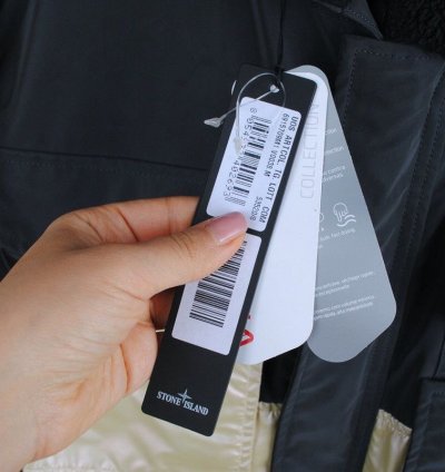 Stone Island Iridescent Coating Tela With Reflex Mat Jacket