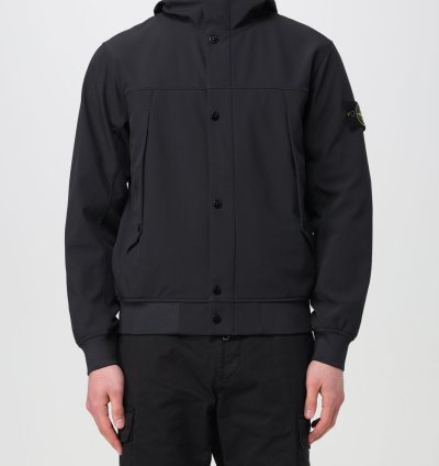 Stone Island Jacket Men Black