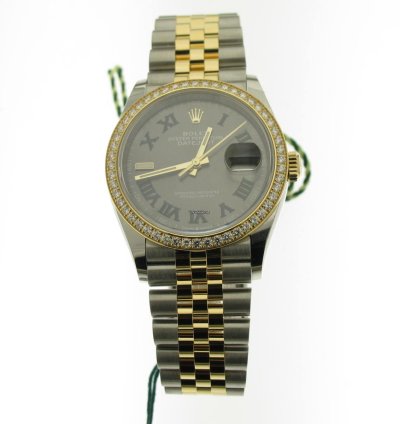 Rolex Datejust 36 Wimbledon Dial