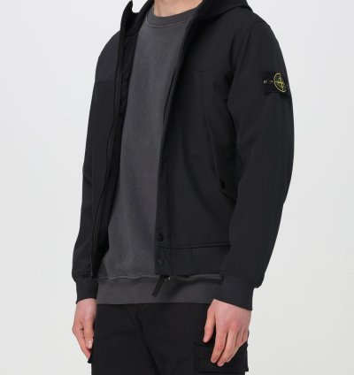 Stone Island Jacket Men Black