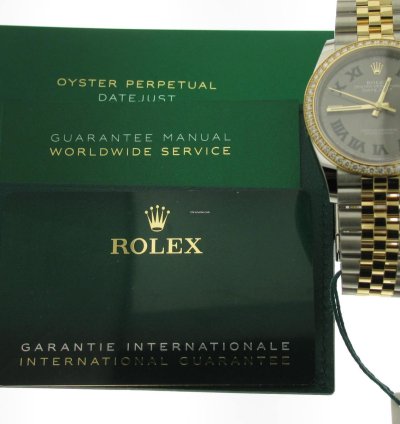 Rolex Datejust 36 Wimbledon Dial