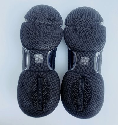 Prada Black Cloudbust Technical Air Fabric Sneaker