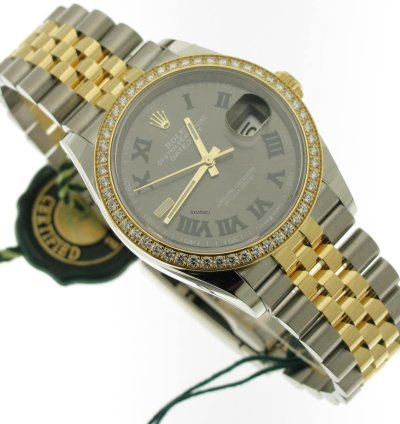 Rolex Datejust 36 Wimbledon Dial
