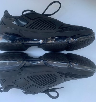Prada Black Cloudbust Technical Air Fabric Sneaker