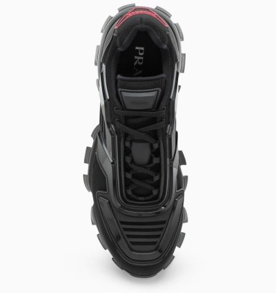 Prada Black Cloudbust Thunder Knit Sneakers
