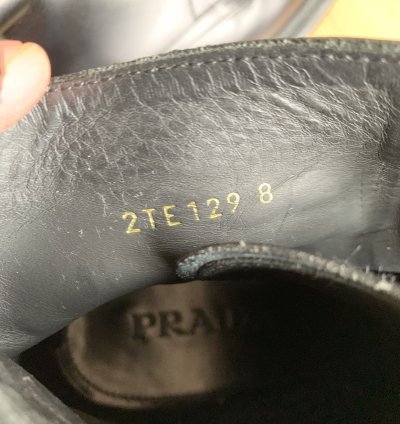 Prada Black Leather Boots