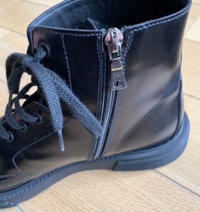 Prada Black Leather Boots