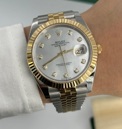 Rolex Datejust 41 126333ng White Jub