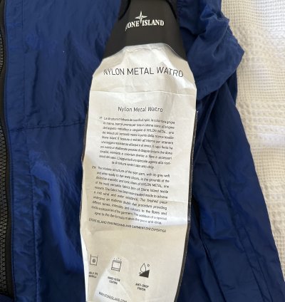 Stone Island Jacket Nylon Metal Watro Ripstop