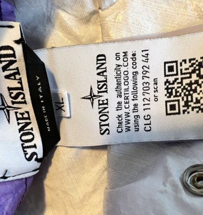 Stone Island Jacket Prototype Research Garment Dyed Dyneema