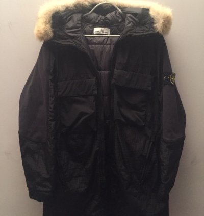 Stone Island Jacquard Nylon Metal Black