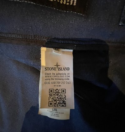 Stone Island Jeans Vest White Badge