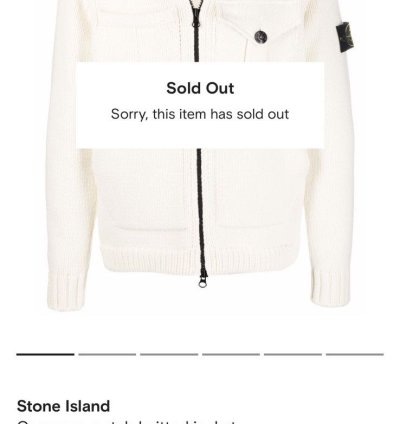 Stone Island Knitted Jacket