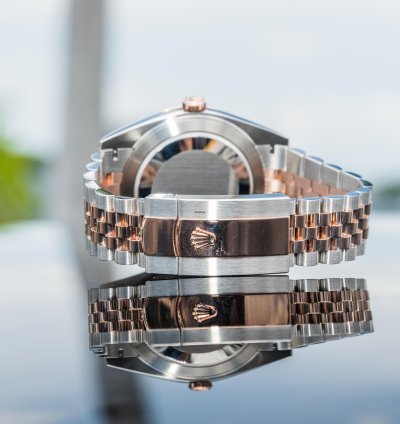Rolex Datejust 41 41mm Sundust Diamond Dial On Jubilee
