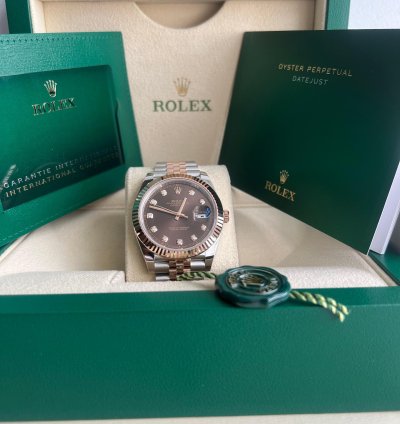 Rolex Datejust 41 Bimetal Rose - 126331 - 2023