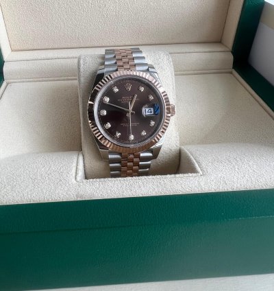 Rolex Datejust 41 Bimetal Rose - 126331 - 2023
