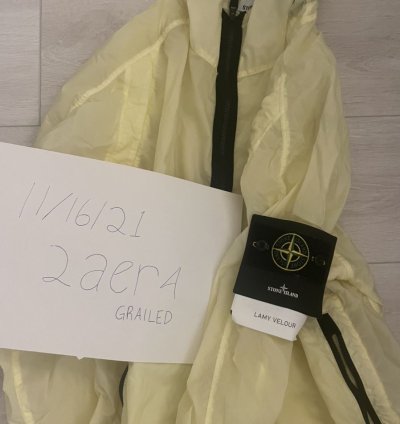 Stone Island Lamy Velour Nylon Jacket