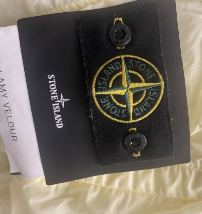Stone Island Lamy Velour Nylon Jacket