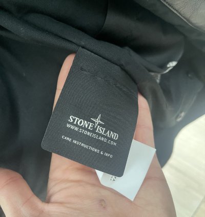 Stone Island Leather Flying Pilot 30th Anniversary Zip Up