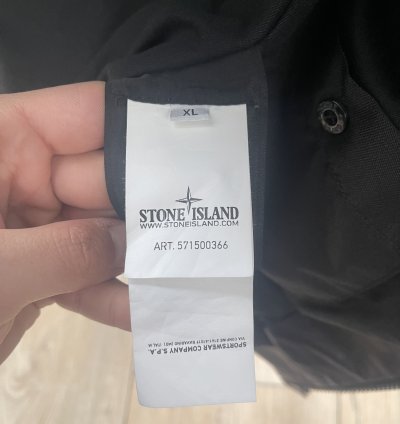 Stone Island Leather Flying Pilot 30th Anniversary Zip Up