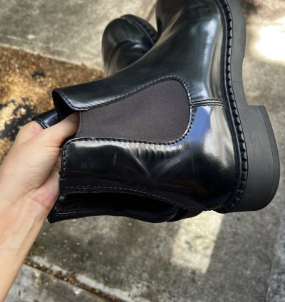 Prada Brushed Leather Chelsea Boots - Men 10 5 2te168